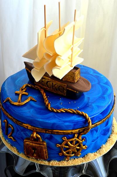 cake ship - Cake by Emiliya