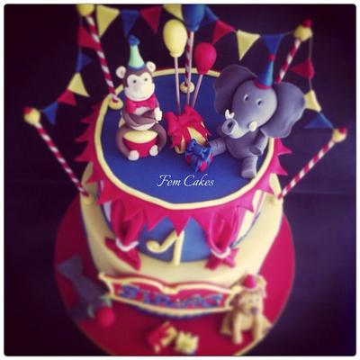 Circus Cake - Cake by Fem Cakes
