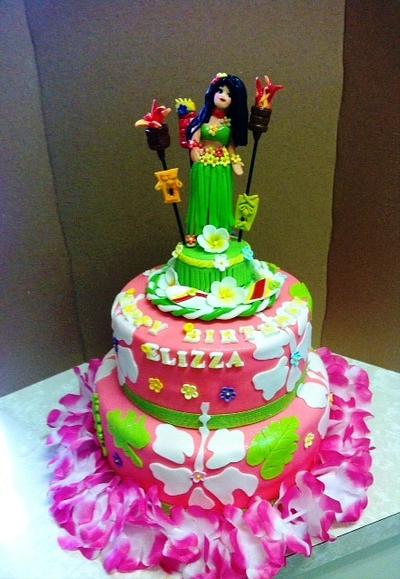 "Hawaiian Birthday" - Cake by Fun Fiesta Cakes  