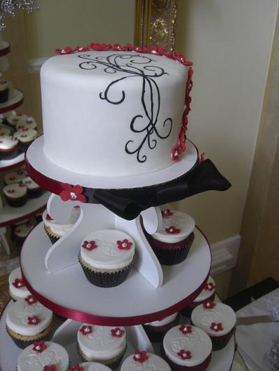 wedding scroll - Cake by eperra1
