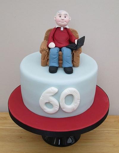 60th Birthday Cake - Cake by The Buttercream Pantry