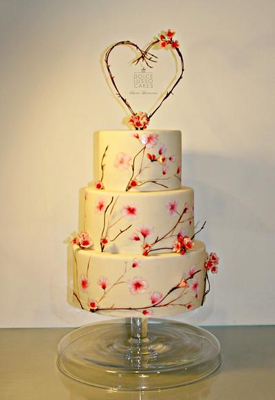 Cherry Blossom Love - Cake by DolceLusso