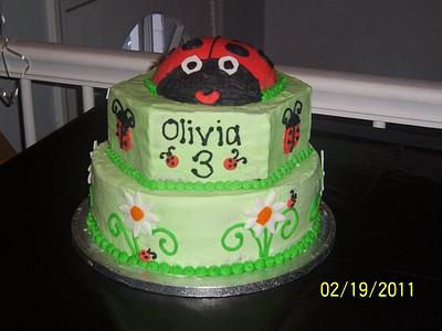 ladybug Cake - Cake by michelle 