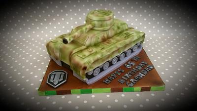 World of Tanks - Cake by Kettle and Dragon Cakes