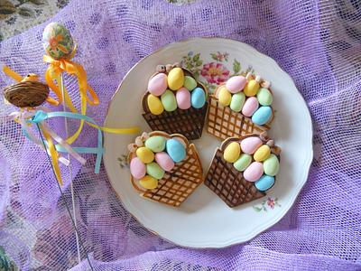cookies easter baskets - Cake by Littlesweety cake