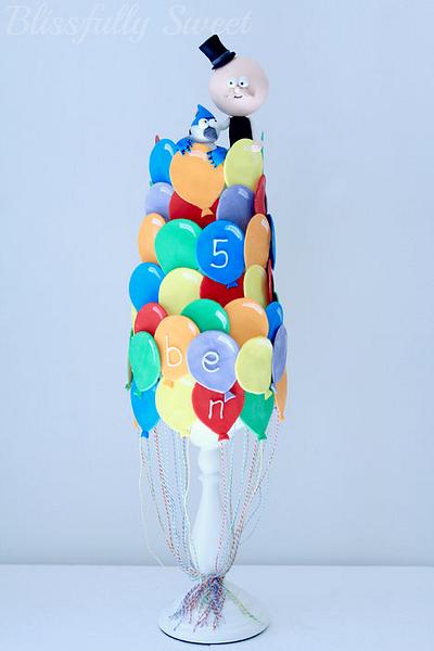 Flown Away Balloon Cake - Cake by Jacki Fanto