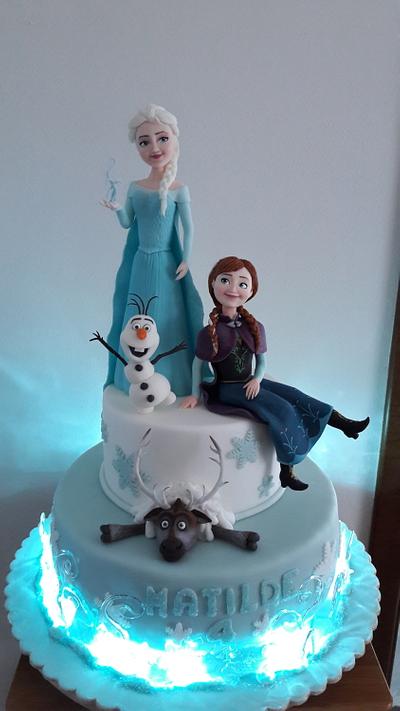 FROZEN - Cake by silviacucinelli