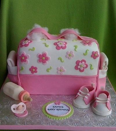Diaper Bag (GIRL) - Cake by Cari