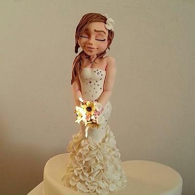 La sposa  - Cake by Sabrina Adamo 