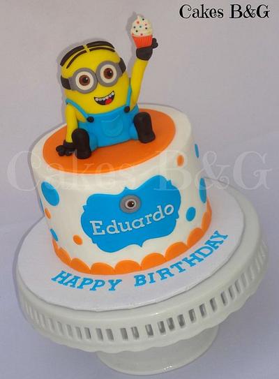 Minion cake - Cake by Laura Barajas 