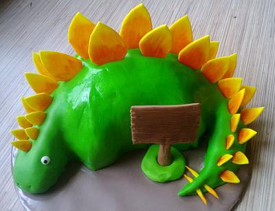 Stegosaurus cake - Cake by Hanka