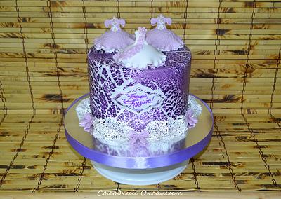 Purple Haze... - Cake by Oksana Kliuiko