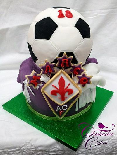 soccer - Cake by Chickadee Cakes - Sara
