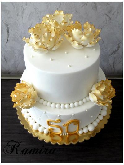 50th  woman cake - Cake by Kamira