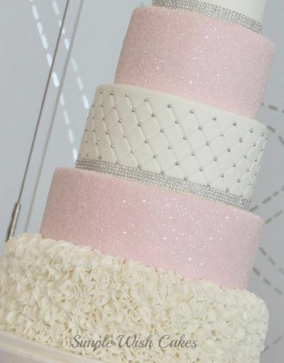 Pink Sugar Crystals  - Cake by Stef and Carla (Simple Wish Cakes)