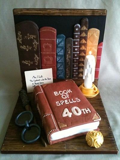 Harry Potter 40th  - Cake by The hobby baker 