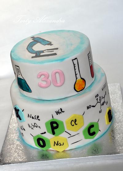 Laboratory  cake  - Cake by Torty Alexandra