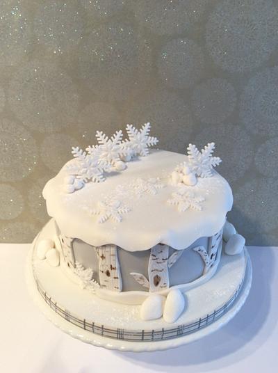 A little Christmas cake - Cake by Popsue