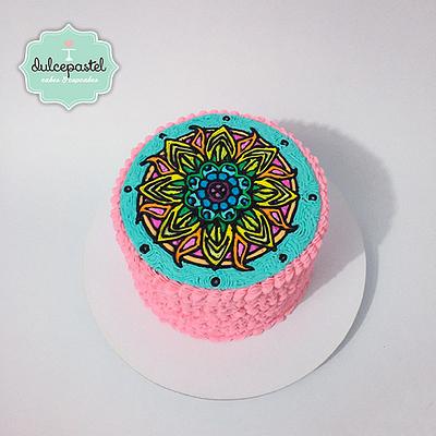Torta Mandala - Cake by Dulcepastel.com