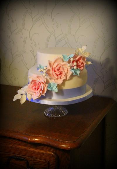 flower cake - Cake by Jiřina Matějková