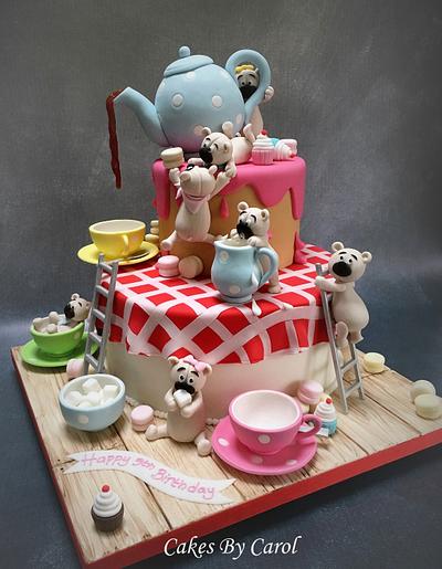 Teapot & Teddies Silver Award - Cake by Carol