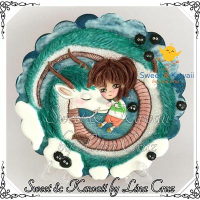 Spirit Away cookie  - Cake by Lina Cruz