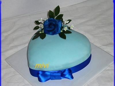heart cake - Cake by mivi