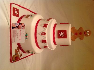 Vintage Christmas  - Cake by Louise Hayes