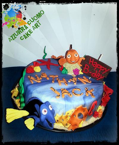 "Finding Nemo" birthday cake.... - Cake by Azzurra Cuomo Cake Art