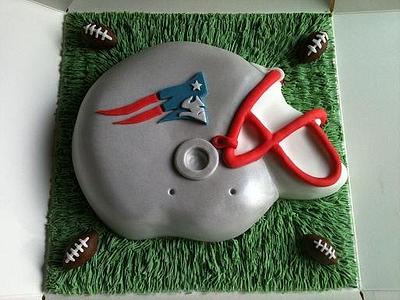 american football - Cake by little pickers cakes