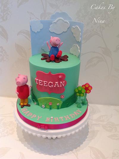 Peppa pig cake - Cake by Nina 