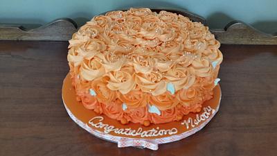 Rose cake - Cake by Brenda49