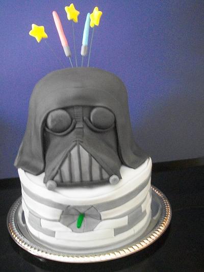 Darth Vader Cake - Cake by Heather