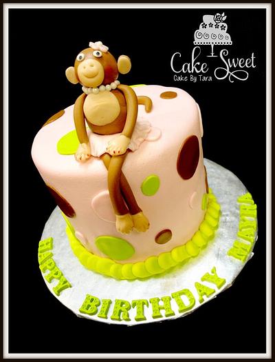 Monkey lady  - Cake by Cake Sweet Cake By Tara