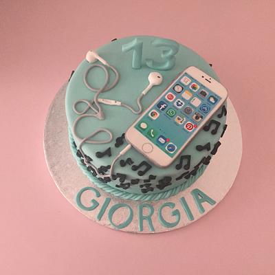 I phone  - Cake by Monica Liguori