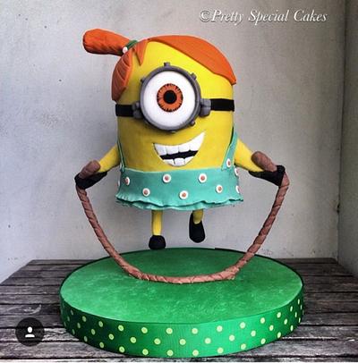 Stella the skipping minion - Cake by Pretty Special Cakes
