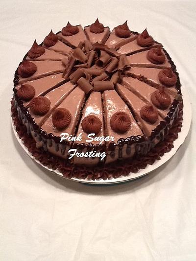 chocolate cakes - Cake by pink sugar frosting