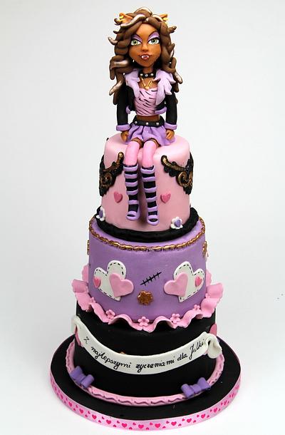 Monster High Clawdeen Wolf Cake - Cake by Beatrice Maria