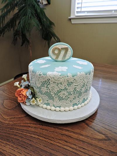 Grandma's Lace - Cake by Theresa
