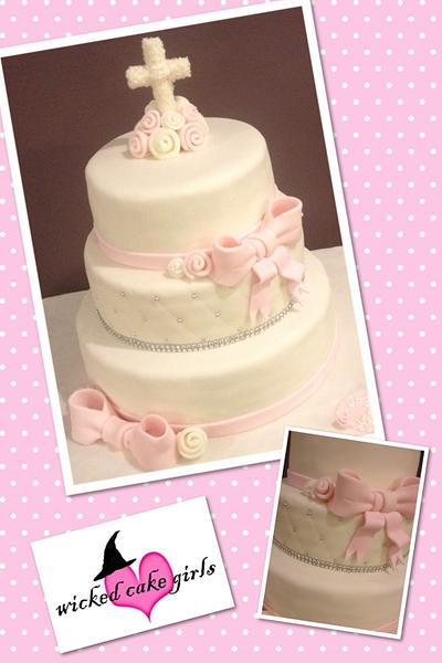 Communion cake - Cake by Wicked Cake Girls