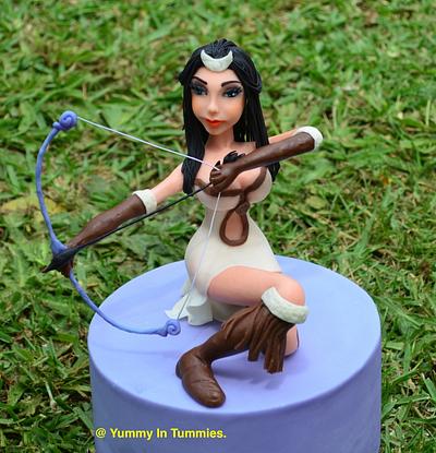 Artemis : Sugar Myths and Fantasies Collab. - Cake by Yummy In Tummies. 