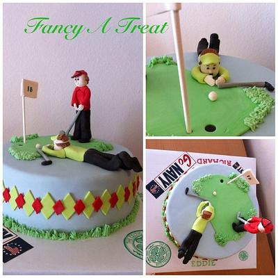 FORE, golfing fun - Cake by Fancy A Treat