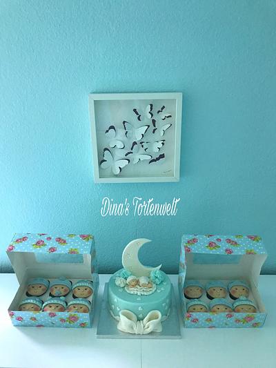 Baby Shower Sweet Table - Cake by Dina's Tortenwelt 