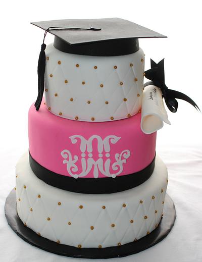 College Graduation Cake - Cake by Cathy Gileza Schatz