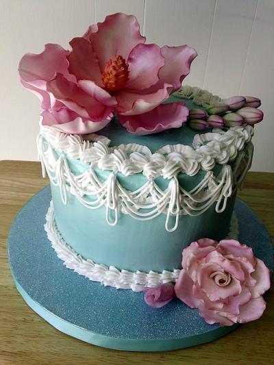 Pink Magnolia - Cake by Bliss Pastry