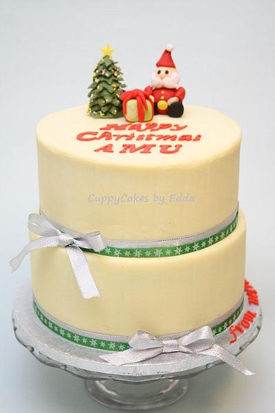 my first christmas cake - Cake by edda