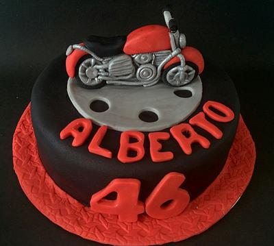 A birthday cake for a bike enthusiast - Cake by josphinecakelicious