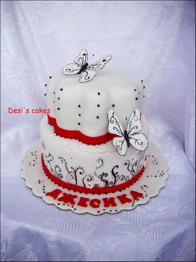 Butterfly cake - Cake by Desislava