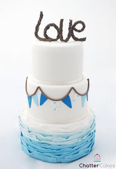Oh I do love to be beside the seaside... - Cake by Chatter Cakes