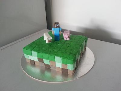 Minecraft - Cake by Lisa